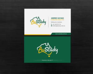 Business Card Design by chandrayaan.creative for Austudy Pty Ltd | Design: #15102035