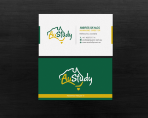 Business Card Design by chandrayaan.creative for Austudy Pty Ltd | Design: #15102191