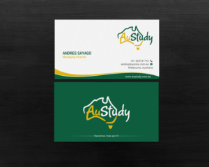Business Card Design by chandrayaan.creative for Austudy Pty Ltd | Design: #15102241