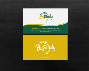 Business Card Design by chandrayaan.creative for Austudy Pty Ltd | Design: #15102242