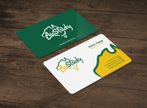 Business Card Design by chandrayaan.creative for Austudy Pty Ltd | Design: #15106519
