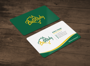 Business Card Design by chandrayaan.creative for Austudy Pty Ltd | Design: #15114629