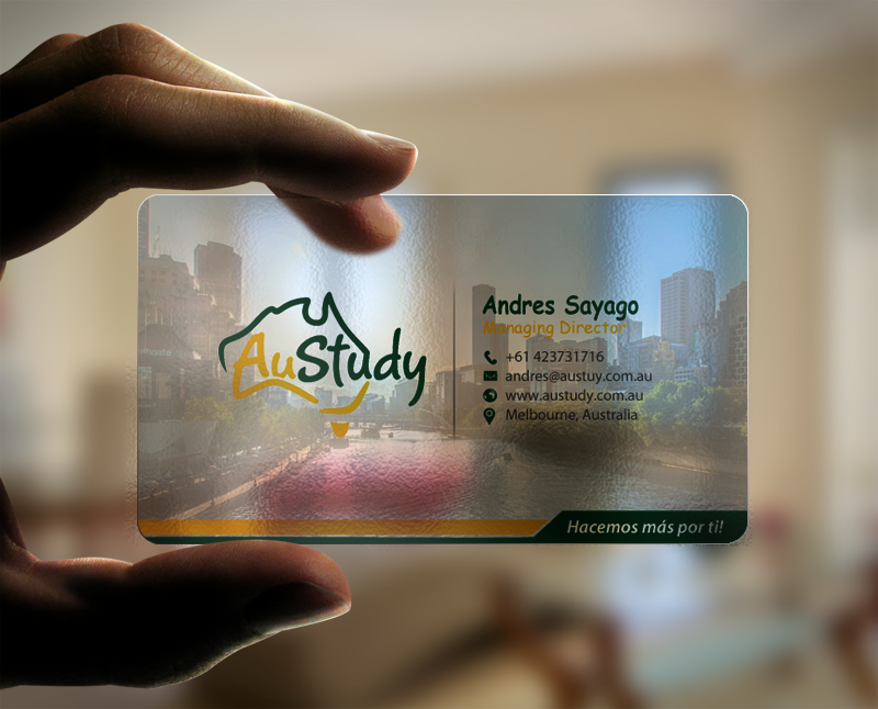 Business Card Design by chandrayaan.creative for Austudy Pty Ltd | Design #15130022