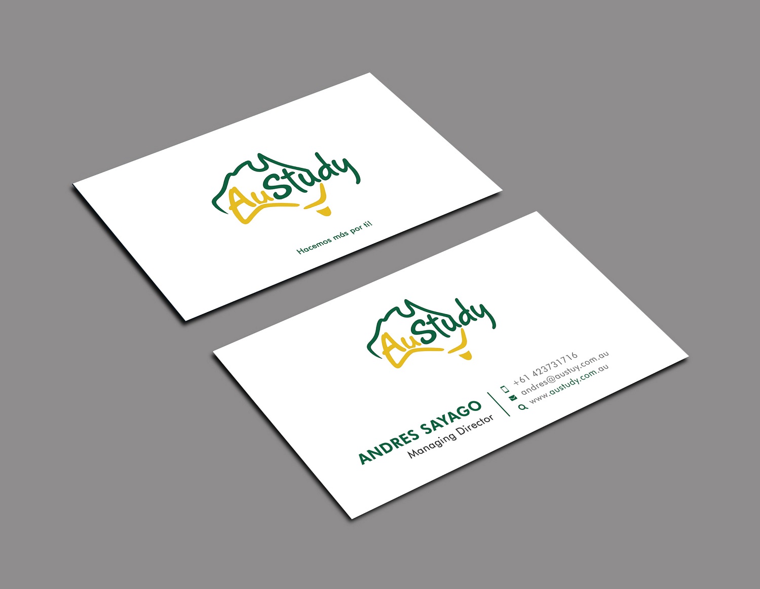 Business Card Design by Graphic Flame for Austudy Pty Ltd | Design #15100995