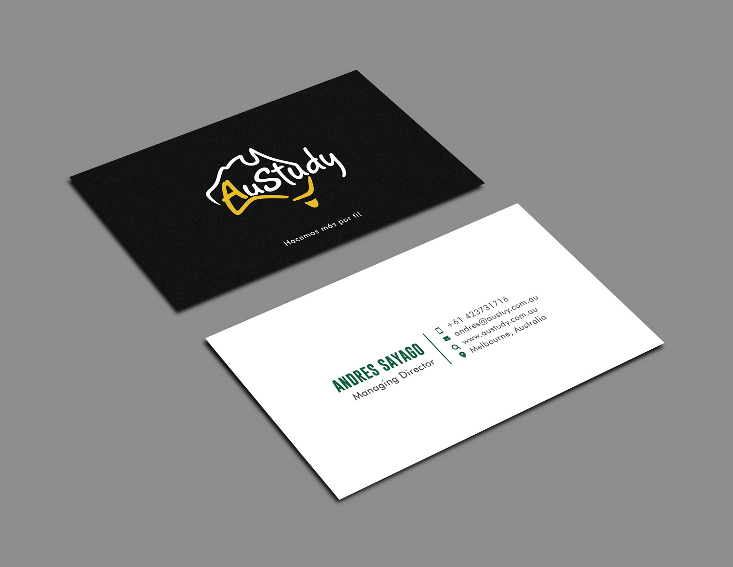 Business Card Design by Graphic Flame for Austudy Pty Ltd | Design #15100996