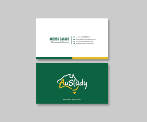 Business Card Design by Graphic Flame for Austudy Pty Ltd | Design: #15101008