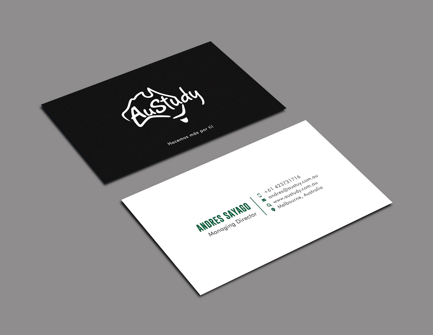Business Card Design by Graphic Flame for Austudy Pty Ltd | Design #15101012