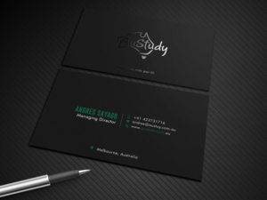 Business Card Design by Graphic Flame for Austudy Pty Ltd | Design: #15101014