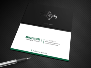 Business Card Design by Graphic Flame for Austudy Pty Ltd | Design: #15101017