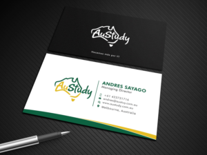 Business Card Design by Graphic Flame for Austudy Pty Ltd | Design: #15101075