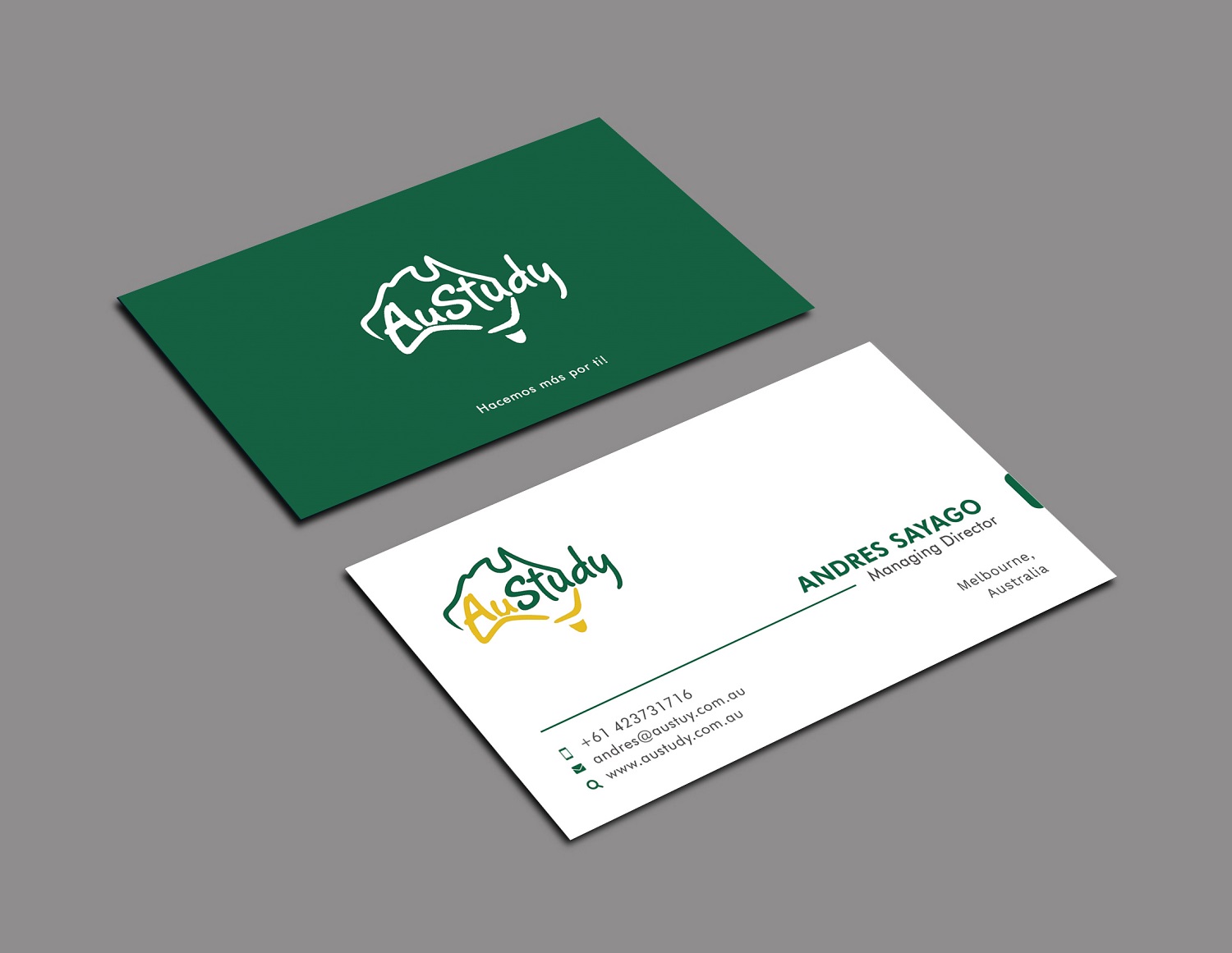 Business Card Design by Graphic Flame for Austudy Pty Ltd | Design #15101104