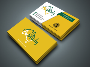 Business Card Design by zahidrabby.bigc for Austudy Pty Ltd | Design: #15116063