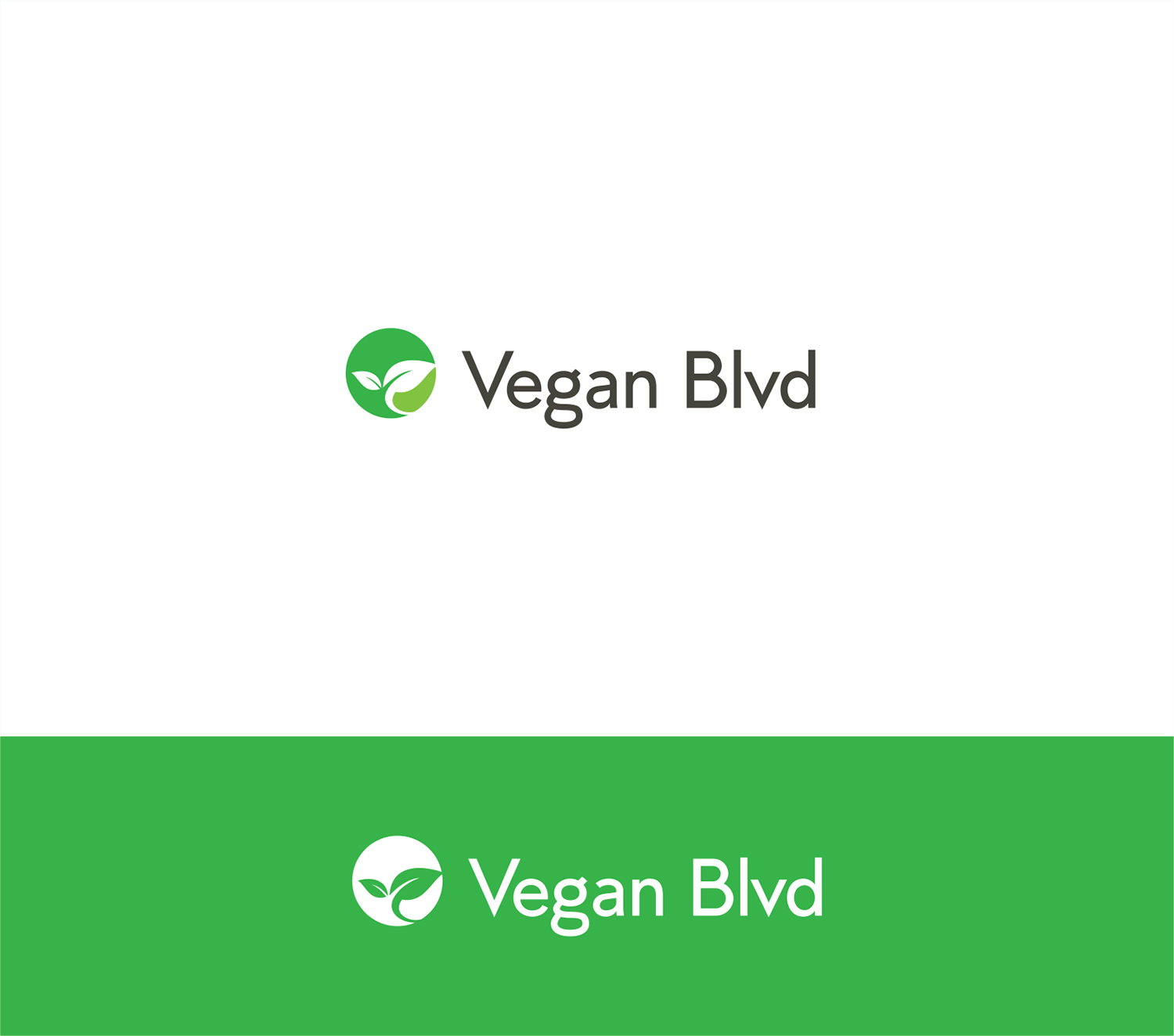 Logo Design by Rockalight for Vegan Blvd | Design #14443504