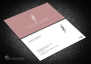 Business card for a plastic surgeon | Business Card Design by Sandaruwan