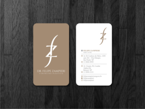 Business card for a plastic surgeon | Business Card Design by Atvento Graphics