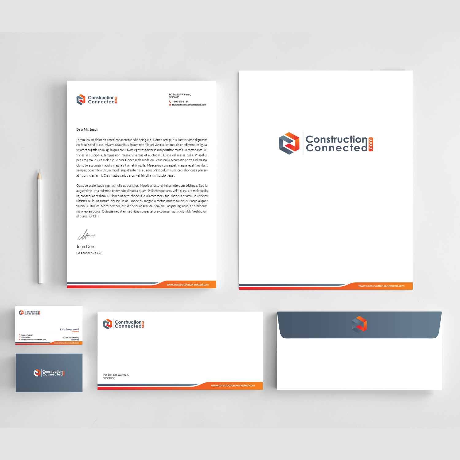 Stationery Design by Right_D for Brown Bag Media Group Inc | Design #14315816