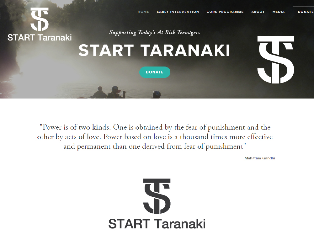 Logo Design by Black_idea for START Taranaki | Design #15992267