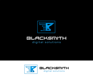 Logo-Design von VGB für Blacksmith Digital Solutions | Design: #14439306