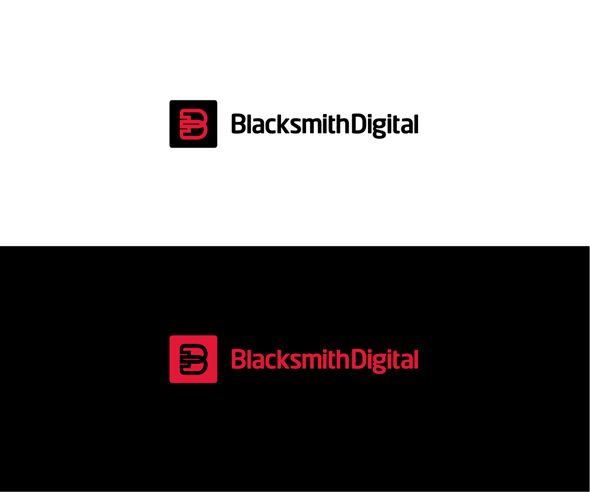 Logo-Design von bluejet für Blacksmith Digital Solutions | Design #14537222