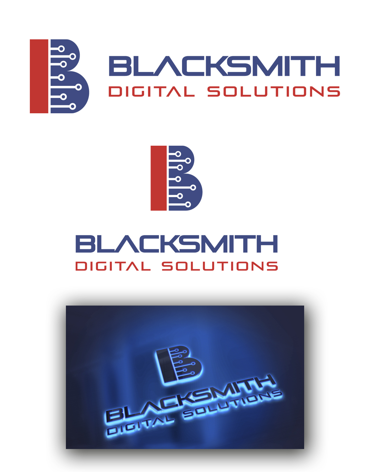 Logo-Design von Wally_F für Blacksmith Digital Solutions | Design #14340925