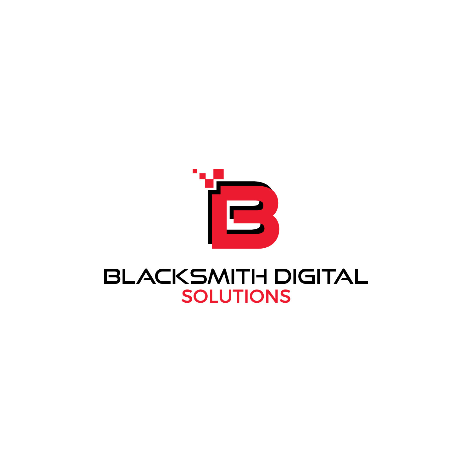 Logo-Design von Sintegra für Blacksmith Digital Solutions | Design #14466606