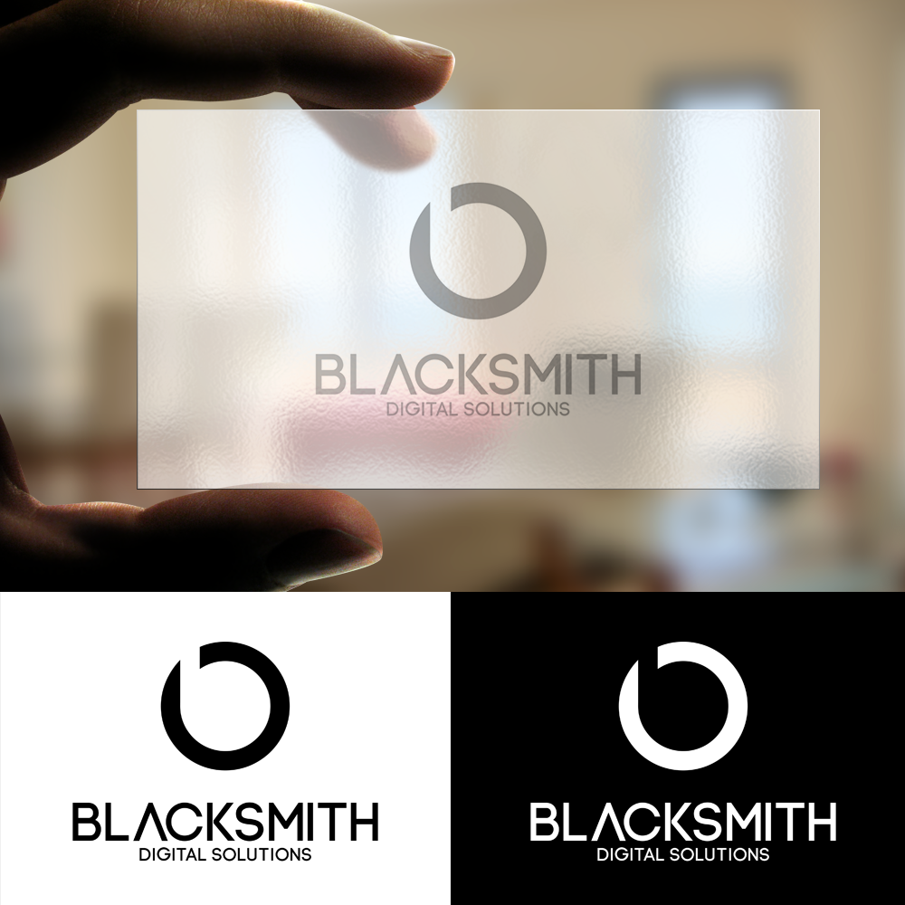 Logo-Design von widodo für Blacksmith Digital Solutions | Design #14547345