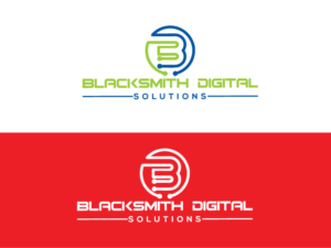 Logo-Design von rocklee für Blacksmith Digital Solutions | Design: #14363980
