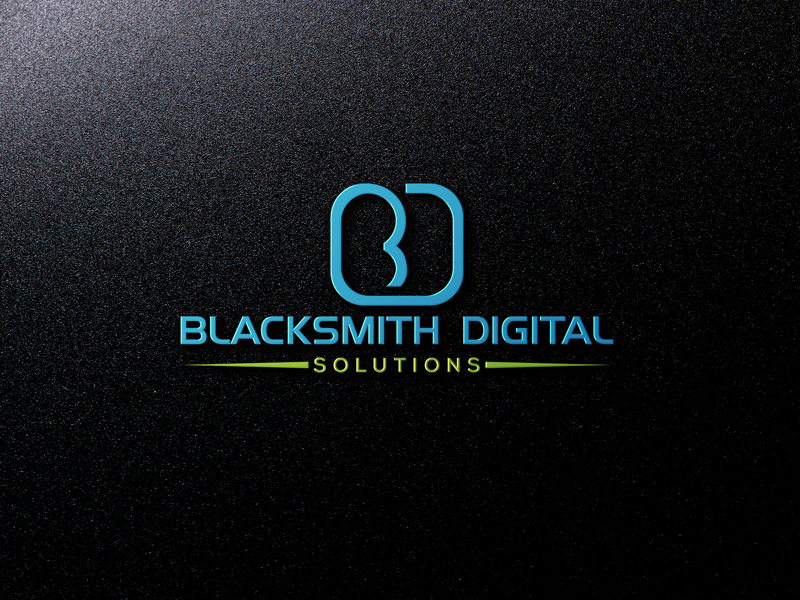 Logo-Design von rocklee für Blacksmith Digital Solutions | Design #14382855