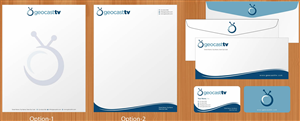 Stationery Design by Sbss for Geocast TV | Design: #2522655