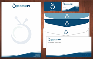 Stationery Design by Sbss for Geocast TV | Design: #2523136