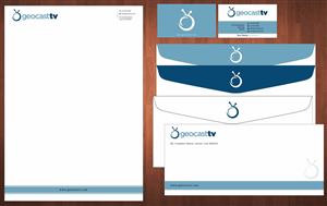 Stationery Design by Sbss for Geocast TV | Design: #2523145