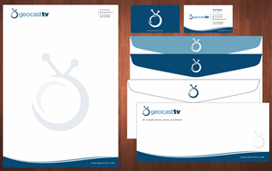 Stationery Design by Sbss for Geocast TV | Design: #2523152