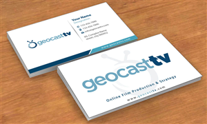 Stationery Design by Sbss for Geocast TV | Design: #2531011