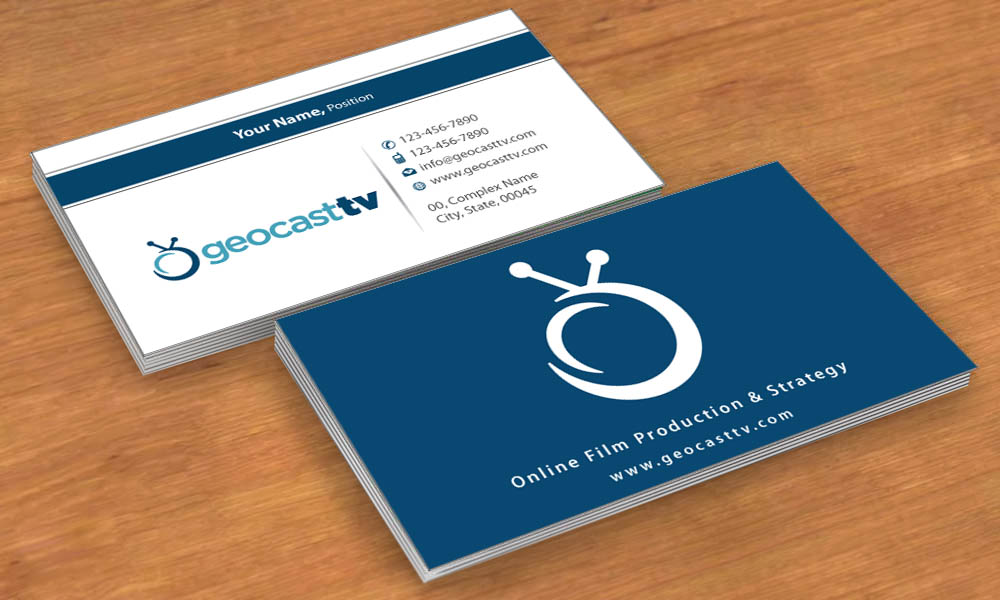 Diseño de Papelería por Sbss para Geocast TV | Diseño #2531026