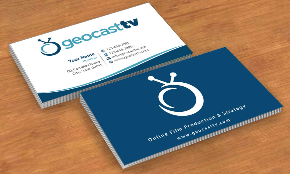 Diseño de Papelería por Sbss para Geocast TV | Diseño #2531027