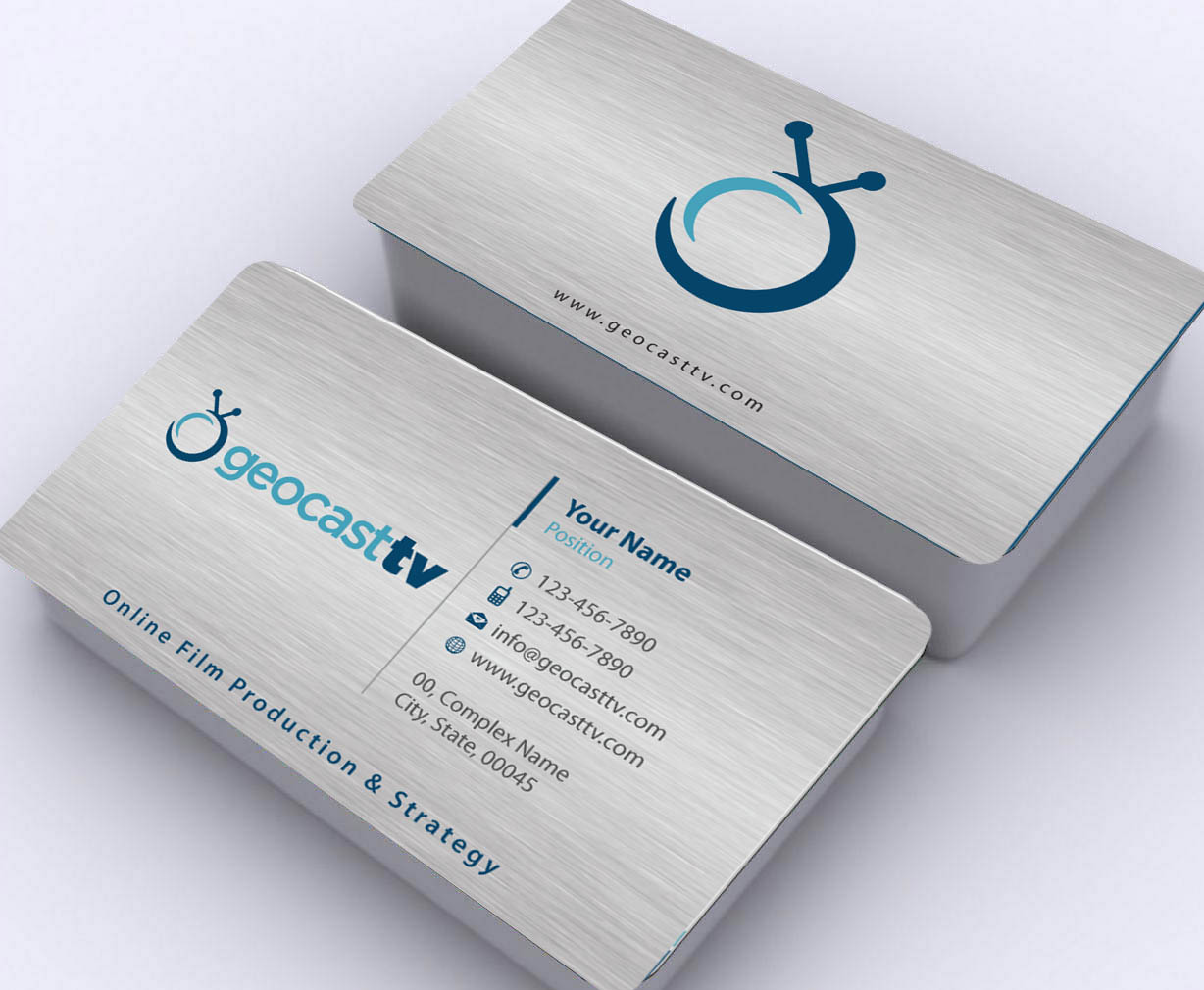 Design de Papeterie par Sbss pour Geocast TV | Design #2531067