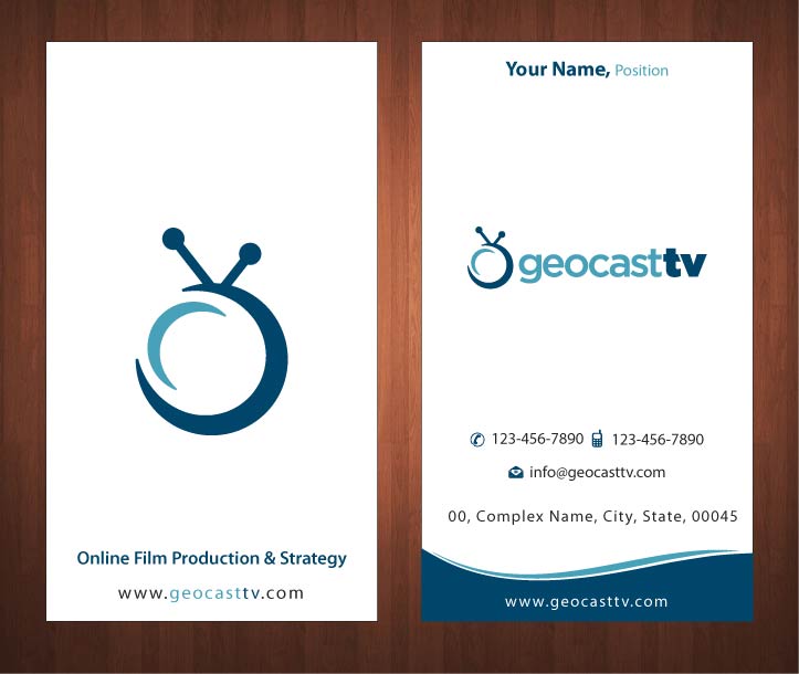 Stationery Design by Sbss for Geocast TV | Design #2531068