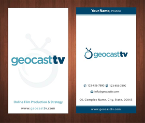 Design de Papeterie par Sbss pour Geocast TV | Design : #2531072