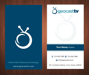 Design de Papeterie par Sbss pour Geocast TV | Design : #2531097