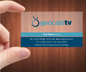Design de Papeterie par Sbss pour Geocast TV | Design : #2531123