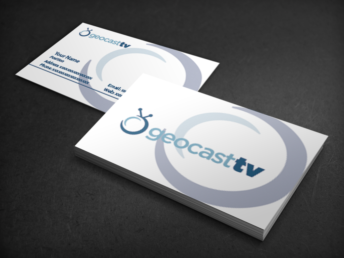 Design de Papeterie par nafizrahat pour Geocast TV | Design #2516653