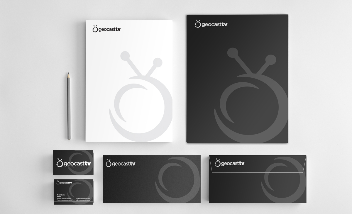 Diseño de Papelería por nafizrahat para Geocast TV | Diseño #2516881