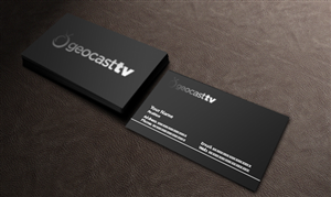 Stationery Design by nafizrahat for Geocast TV | Design: #2520255