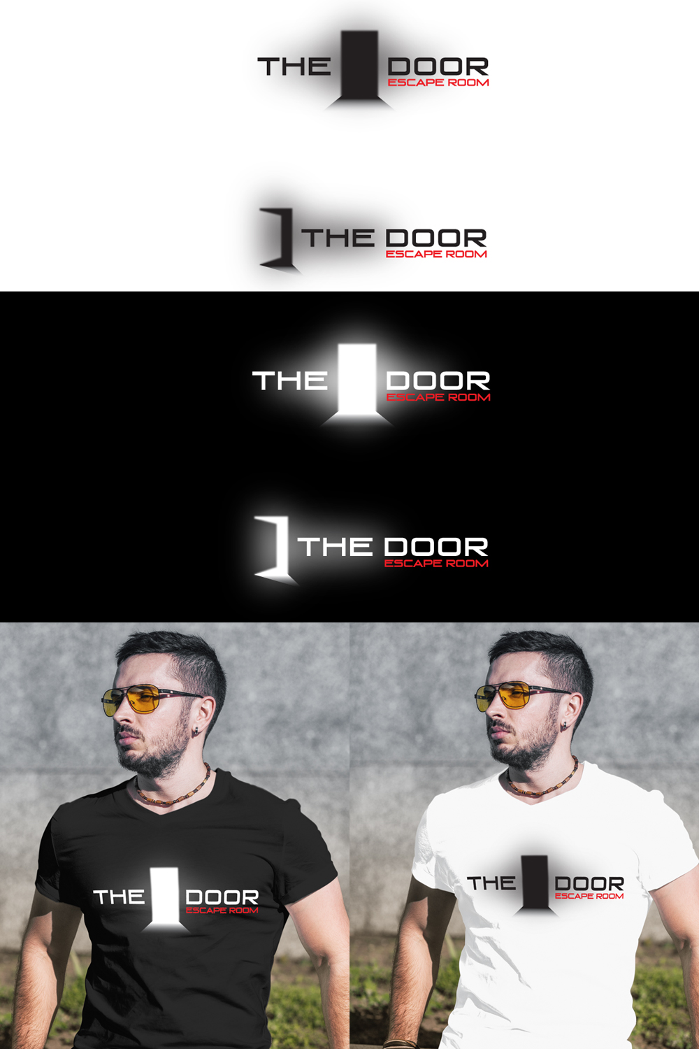 Logo Design by CHAN GRFX for The Door - Escape Room | Design #14403013