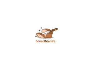 Bread & Knife | Logo Design by Neil