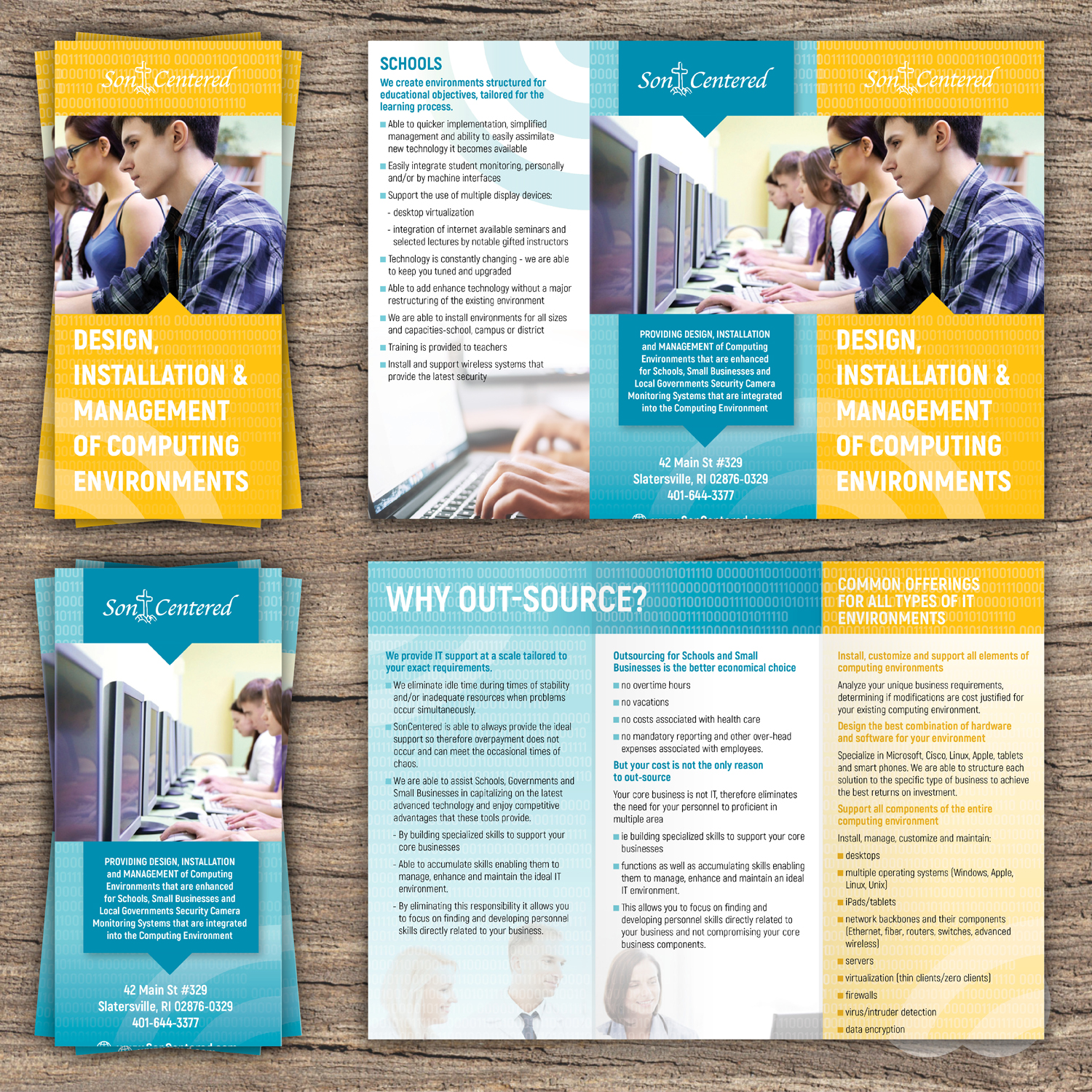 Design de Brochure par Katyas Art and Design pour SonCentered, LLC | Design #14332019