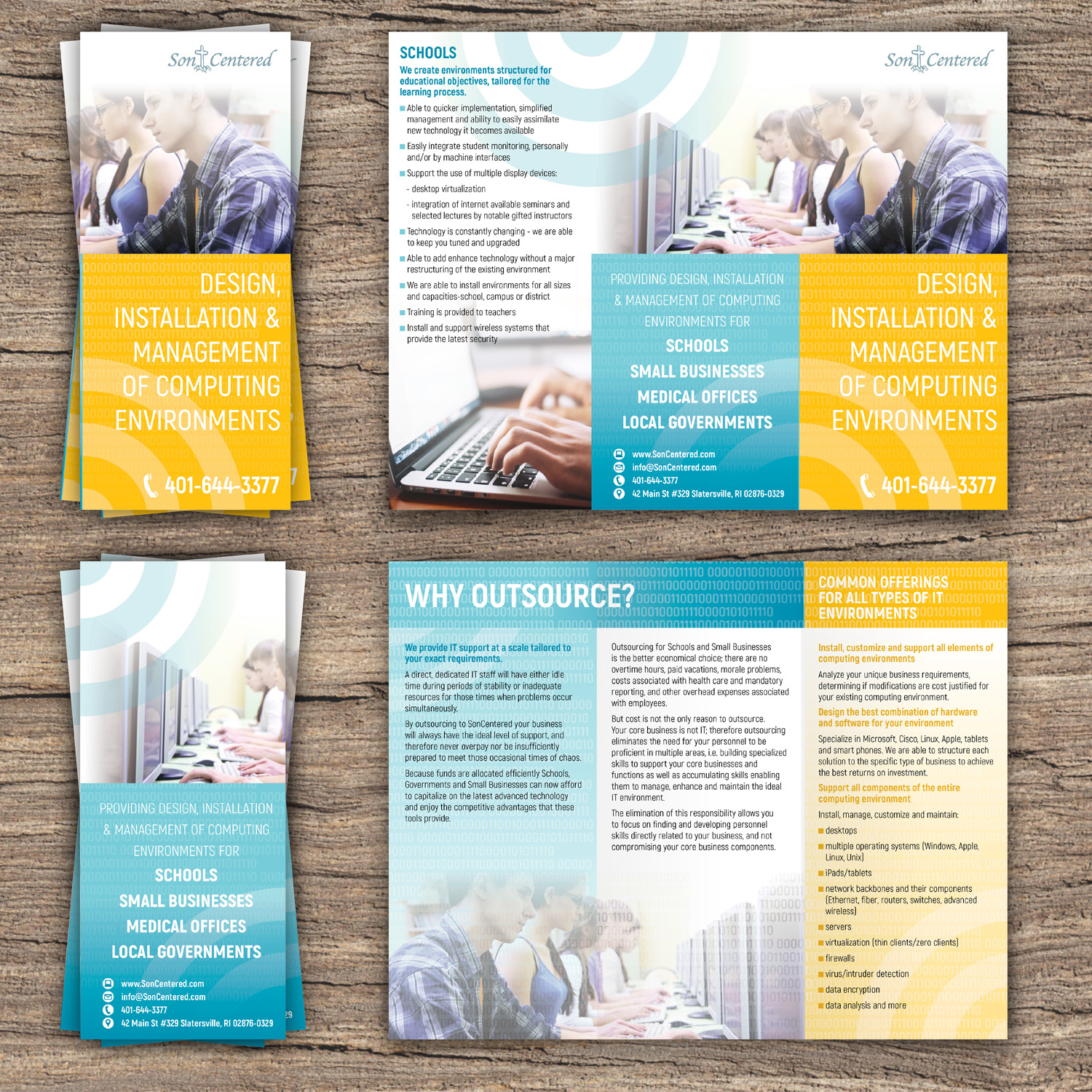 Design de Brochure par Katyas Art and Design pour SonCentered, LLC | Design #14368032