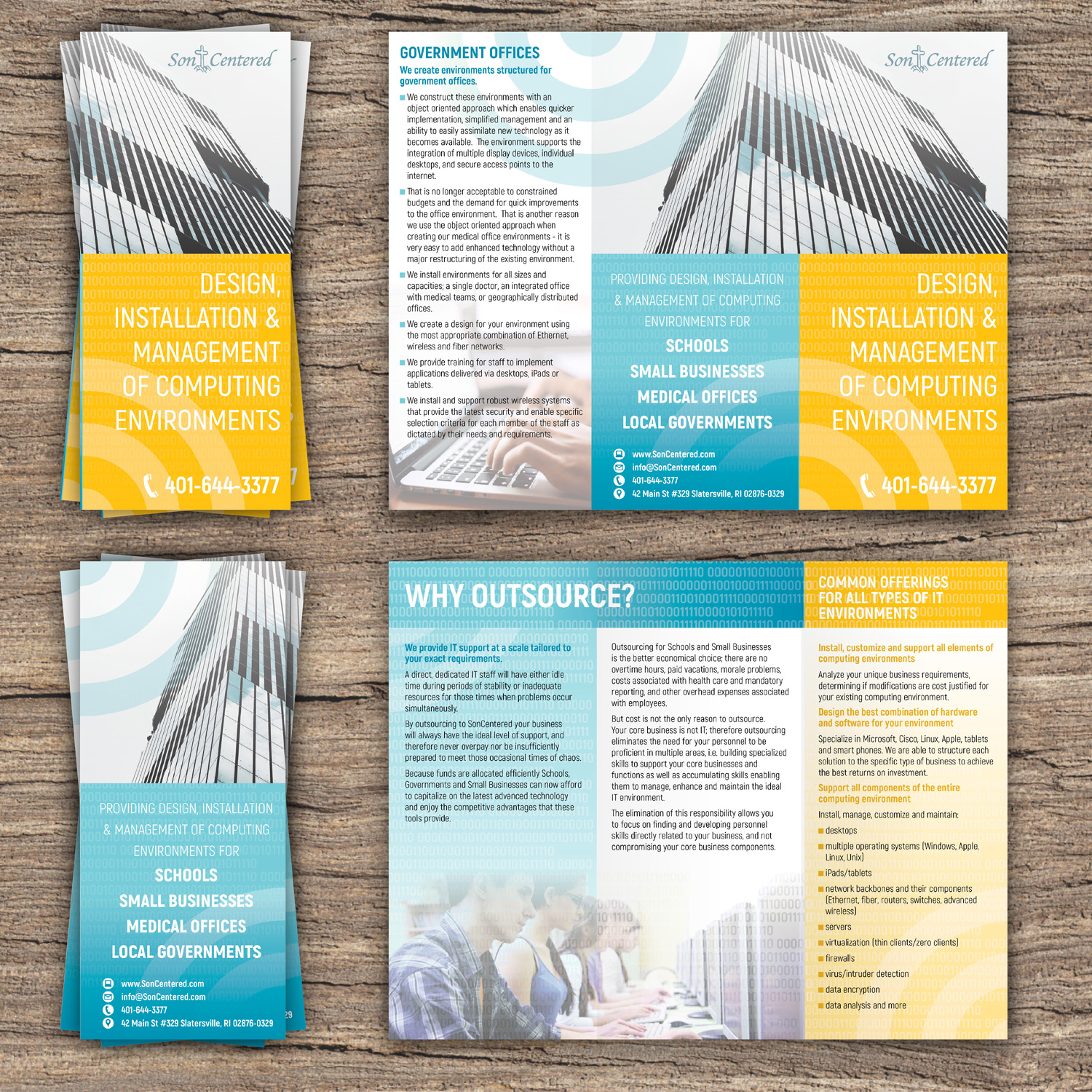 Design de Brochure par Katyas Art and Design pour SonCentered, LLC | Design #14368035