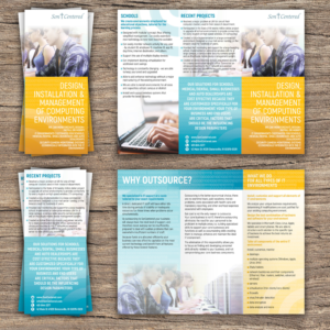 Brochure Design by Katyas Art and Design for SonCentered, LLC | Design: #14437197