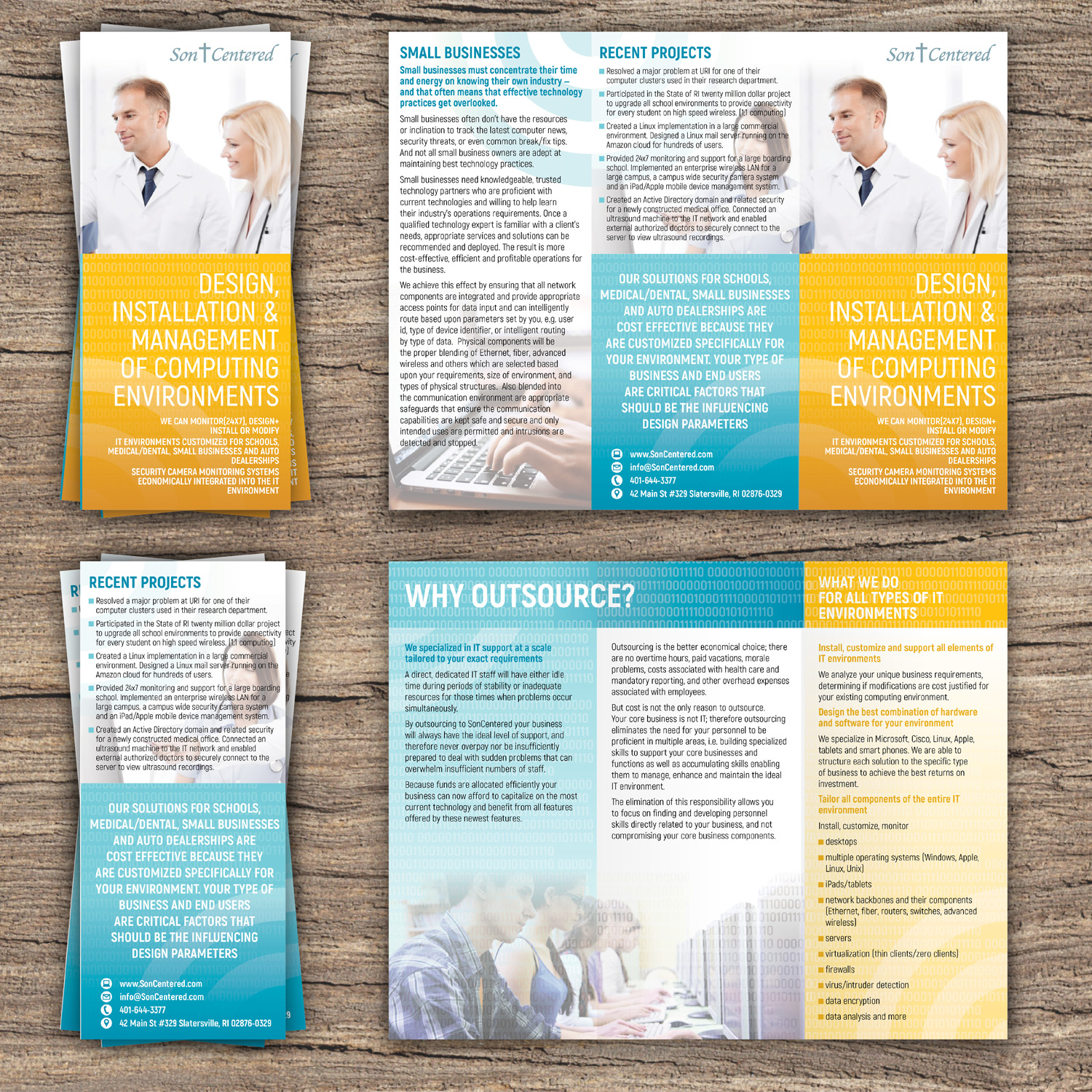 Design de Brochure par Katyas Art and Design pour SonCentered, LLC | Design #14437199